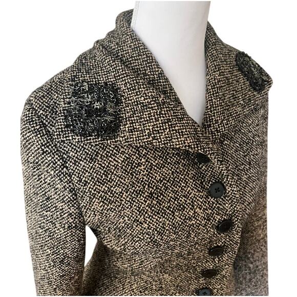 Ralph Lauren Purple Label Collection Tweed Wool Blazer XS/2 Fitted Jacket - Picture 3 of 12